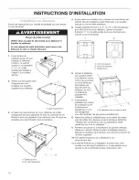 Preview for 10 page of Whirlpool XHP1550WL Installation Instructions Manual