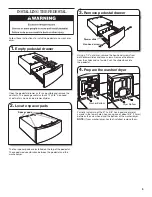 Предварительный просмотр 5 страницы Whirlpool XHP1550WR Installation Instructions Manual