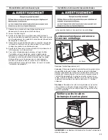 Предварительный просмотр 11 страницы Whirlpool XHP1550WR Installation Instructions Manual