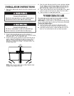 Предварительный просмотр 3 страницы Whirlpool XW29000V Use And Care Manual