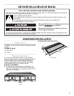 Предварительный просмотр 9 страницы Whirlpool XW29000V Use And Care Manual