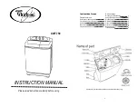 Whirlpool XWT-759 Instruction Manual preview