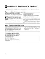 Preview for 20 page of Whirlpool YACQ082XK1 Use And Care Manual