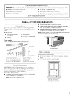 Preview for 3 page of Whirlpool YACQ088MR0 Use & Care Manual