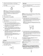 Preview for 8 page of Whirlpool YACQ088MR0 Use & Care Manual