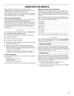 Preview for 13 page of Whirlpool YACQ088MR0 Use & Care Manual