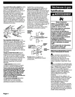 Preview for 17 page of Whirlpool YCEP2760KQ0 Installation Instructions Manual