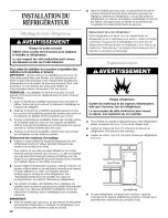 Предварительный просмотр 20 страницы Whirlpool YET14JKXJW00 Use & Care Manual