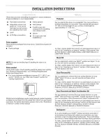 Предварительный просмотр 4 страницы Whirlpool YGEW9250PL0 Use & Care Manual