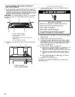 Предварительный просмотр 22 страницы Whirlpool  YGMH6185XVB Installation Instructions Manual