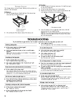 Preview for 18 page of Whirlpool YIES366RS1 Use And Care Manual