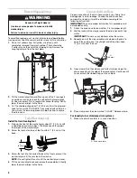 Preview for 6 page of Whirlpool YLTE6234DQ5 Installation Instructions Manual