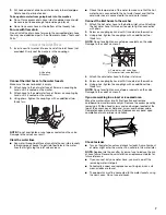 Preview for 7 page of Whirlpool YLTE6234DQ5 Installation Instructions Manual