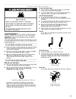 Preview for 15 page of Whirlpool YLTE6234DQ5 Installation Instructions Manual