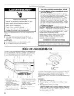 Предварительный просмотр 20 страницы Whirlpool YMH1160XS Use & Care Manual