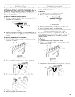 Предварительный просмотр 15 страницы Whirlpool YMH2175XS Use & Care Manual