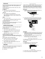 Предварительный просмотр 13 страницы Whirlpool YMH7155XM Use And Care Manual