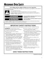 Preview for 3 page of Whirlpool YMT4140K Use & Care Manual