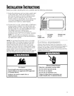 Preview for 5 page of Whirlpool YMT4140K Use & Care Manual