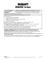 Preview for 36 page of Whirlpool YSF377PEG Use & Care Manual