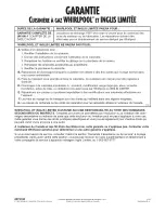 Preview for 76 page of Whirlpool YSF377PEG Use & Care Manual