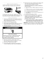 Preview for 27 page of Whirlpool YWED7500VW Use & Care Manual