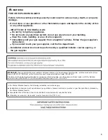 Preview for 3 page of Whirlpool YWED85HEFC2 Installation Instructions Manual