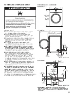 Preview for 29 page of Whirlpool YWED85HEFC2 Installation Instructions Manual