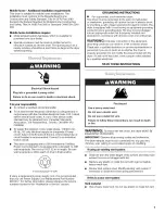 Preview for 7 page of Whirlpool YWED9500TU0 Use & Care Manual