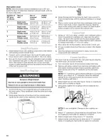 Preview for 10 page of Whirlpool YWED9500TU0 Use & Care Manual