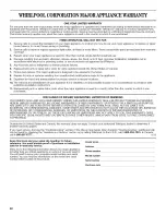 Preview for 22 page of Whirlpool YWED9500TU0 Use & Care Manual