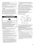 Preview for 25 page of Whirlpool YWED9500TU0 Use & Care Manual