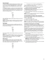 Предварительный просмотр 17 страницы Whirlpool YWED9600TA0 Use & Care Manual