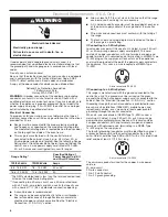 Preview for 6 page of Whirlpool YWEE750H0 Installation Instructions Manual