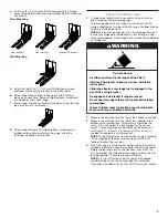 Preview for 9 page of Whirlpool YWEE750H0 Installation Instructions Manual