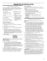 Preview for 29 page of Whirlpool YWEE750H0 Installation Instructions Manual