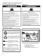 Предварительный просмотр 66 страницы Whirlpool YWET4024EW Installation Instructions Manual