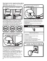 Предварительный просмотр 84 страницы Whirlpool YWET4024EW Installation Instructions Manual