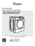 Предварительный просмотр 1 страницы Whirlpool YWFW9151 Series Use & Care Manual