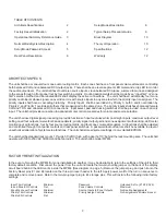 Preview for 2 page of Whirlwind MPM4 Operation Manual