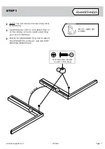 Preview for 7 page of whisker SAUDER BARRISTER 429421 Assembly Instructions Manual