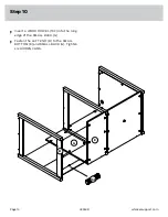 Предварительный просмотр 14 страницы whisker SAUDER CREDENZA Manual