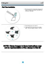 Preview for 2 page of Whispbar K002 Fitting Instructions For Basic Carrier