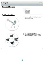 Preview for 4 page of Whispbar K1004W Fitting Instructions Manual