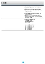 Preview for 13 page of Whispbar K1021 Fitting Instructions For Basic Carrier