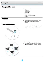 Preview for 4 page of Whispbar K1022W Fitting Instructions Manual