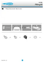 Preview for 1 page of Whispbar K324W Fitting Instructions Manual