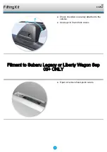 Preview for 10 page of Whispbar K325W Fitting Instructions Manual