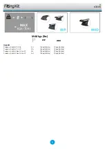 Preview for 2 page of Whispbar K333W Fitting Instructions Manual