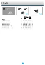 Preview for 2 page of Whispbar K346W Fitting Instructions For Basic Carrier